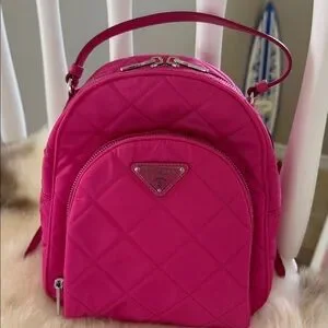 Prada Tessuto Impuntu Quilted Backpack Fuxia Prada | Bags | Prada Tessuto Impuntu Quilted Backpack Fuxia  main image 2